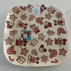 Disney Xmas Bamboo fibre plates